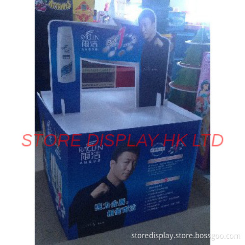 floor cardboard display unit